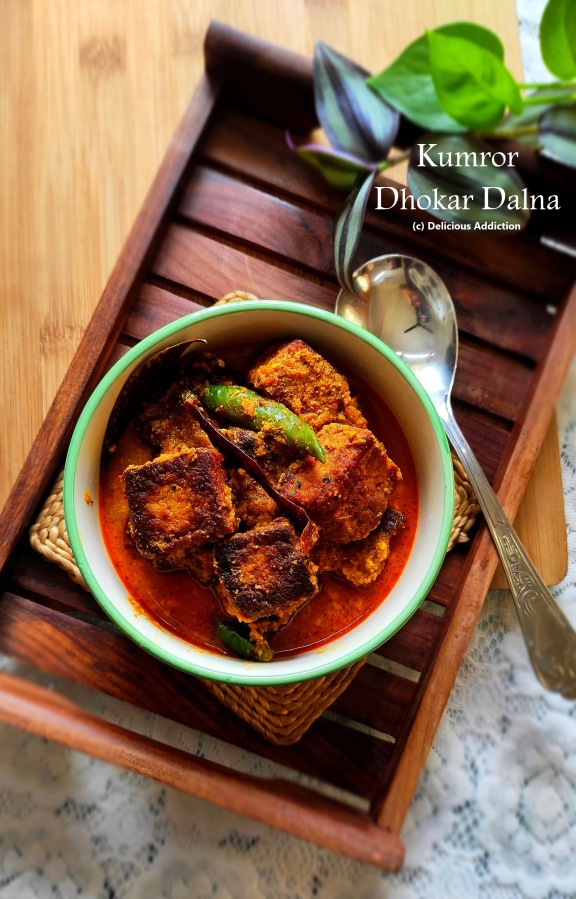 Kumror Dhokar Dalna (Pumpkin Curry)